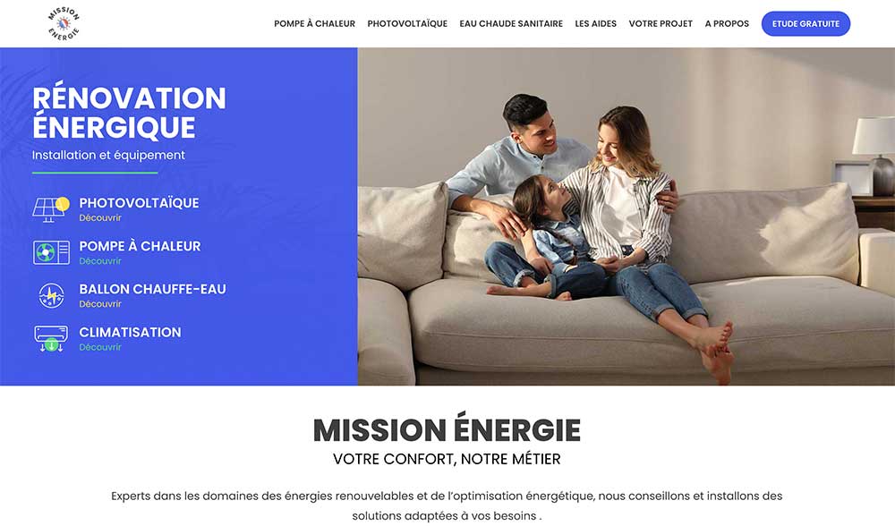 Création de site internet pour une assistante administrative externalisée