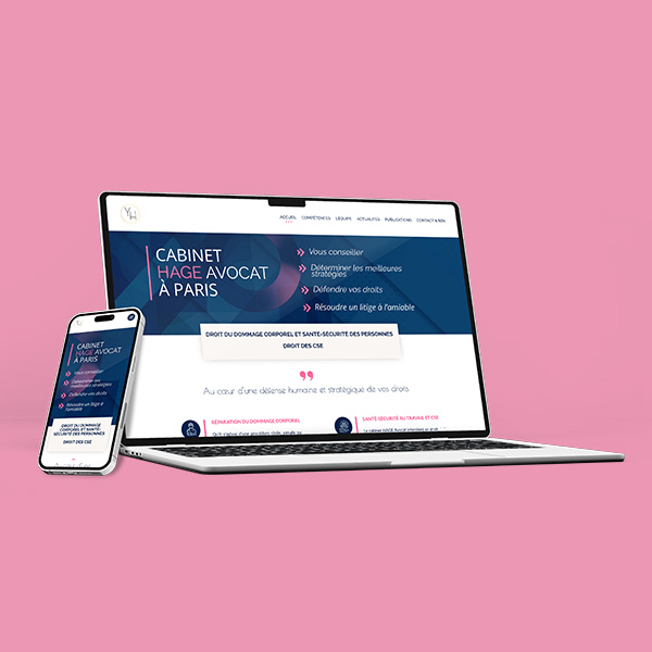 Création site internet pour cabinet d'avocats