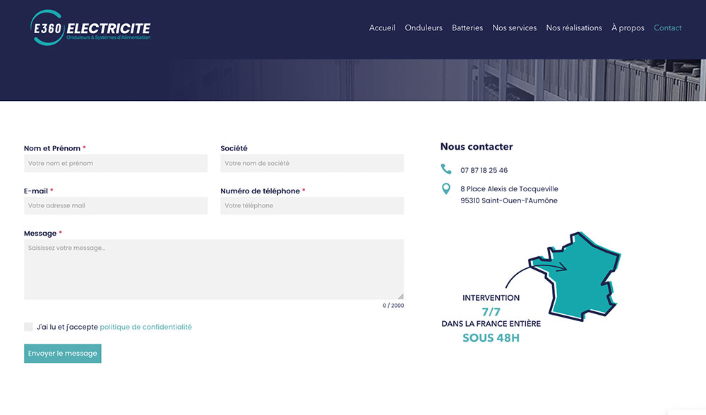 Refonte site internet association AMDTS