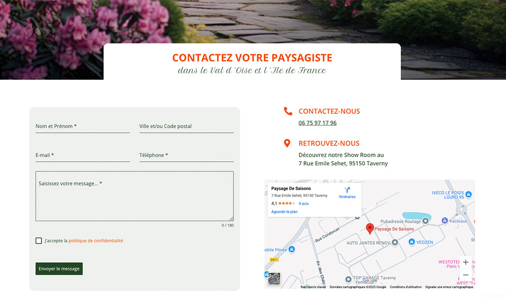 Refonte site internet association AMDTS