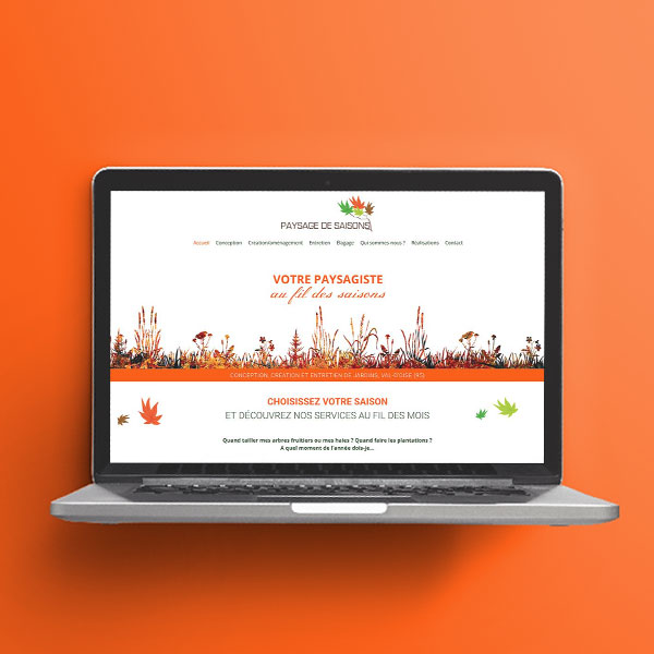 Création site internet paysagiste