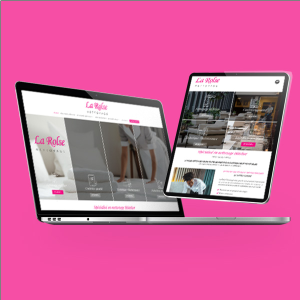 Création de site internet pour service de nettoyage hôtelier