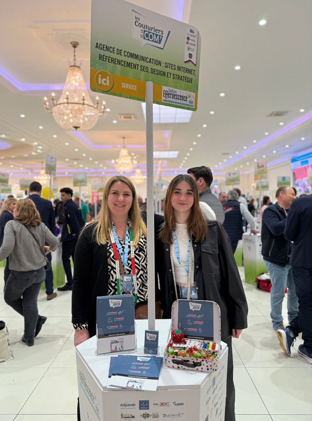 Présents au salon Effervescence 2025