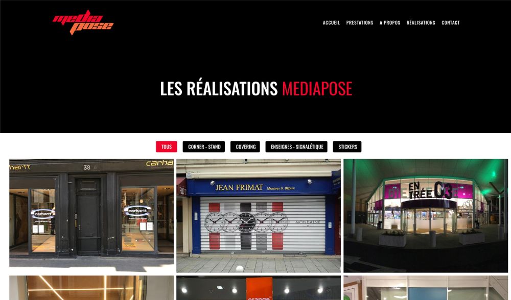 Mediapose Realisations