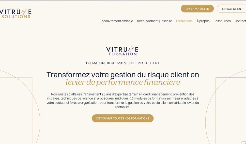 site recouvrement créances 78