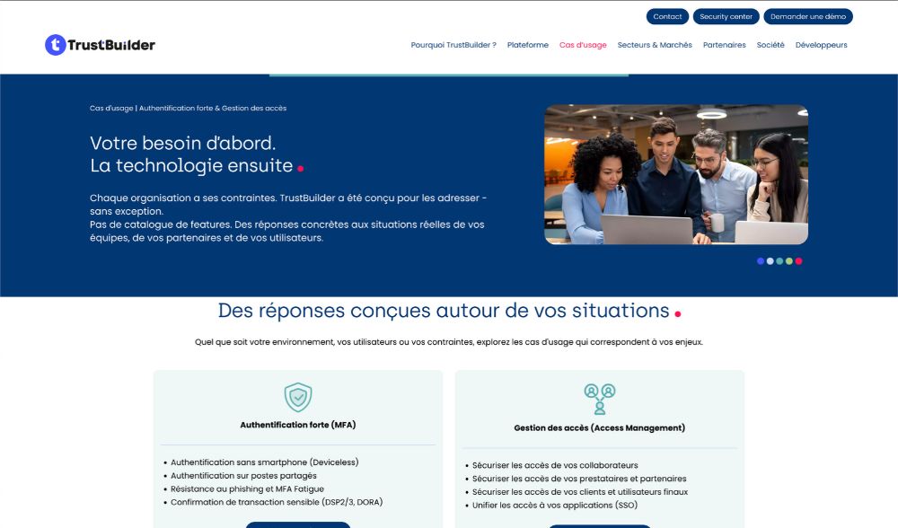 site plateforme d authentification forte idf